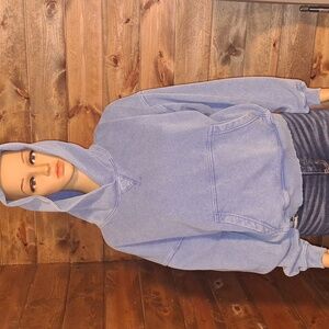 American eagle hoodie size small worn once Slightly factory distress